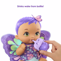 My Garden Baby FEED & CHANGE Baby Butterfly Doll - Additional view 5
