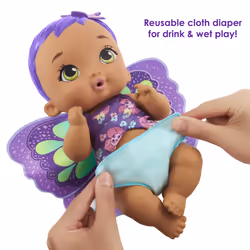My Garden Baby FEED & CHANGE Baby Butterfly Doll - Additional view 6