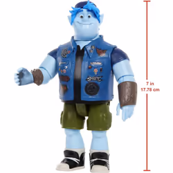 Mattel Disney Pixar Onward Action Figure  Barley Lightfoot Collectible Toy in Signature Elf Look  7-inch with Movable Joints