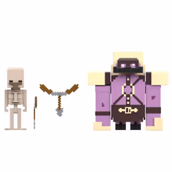 Minecraft LEGENDS PIGMADILLO VS SKELETON Figures, 6 yr(s), Multicolour, Plastic