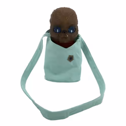 Star Wars Galactic Pals Plush 11-Inch Toy  Wookiee Soft Doll with Carrier & Personality Profile Card for Personalized Experience