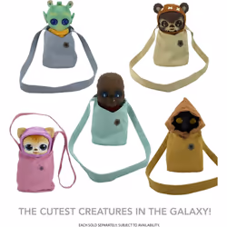 Star Wars Galactic Pals Plush 11-Inch Toy  Jawa Soft Doll with Carrier