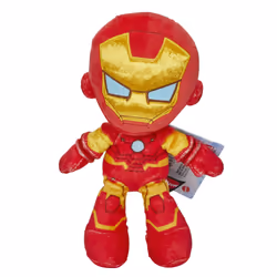 Mattel Marvel Plush Character, 8-inch Ironman Super Hero Soft Doll for Ages 3 Years Old & Up