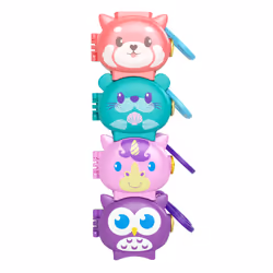 Polly Pocket Pet Connects Stackable Compact Playsets with Micro Doll, Travel Toys with Clip, Animal, 4 yr(s), Multicolour, Pl ...