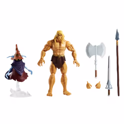 Masters of the Universe Masterverse Revelation Savage He-Man Deluxe Action Figure, Collectible action figure, Cartoon, 1.1 kg