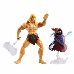 Masters of the Universe Masterverse Revelation Savage He-Man Deluxe Action Figure - Additional view 4