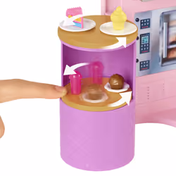 Barbie Cook ‘n Grill Restaurant Doll and Playset, Fashion doll, Female, 3 yr(s), Girl, 431 mm, Multicolour