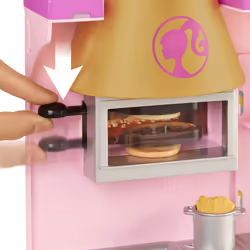 Barbie Cook ‘n Grill Restaurant Doll and Playset - Additional view 7