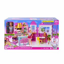 Barbie Cook ‘n Grill Restaurant Doll and Playset - Additional view 8