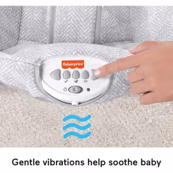 Fisher-Price See & Soothe Deluxe Bouncer Hearthstone, soothing baby seat