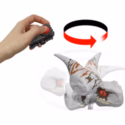 Mattel Jurassic World Dominion Uncaged Click Tracker Atrociraptor Ghost  Interactive Toy Dino  Motion & Sound  Clicker Control