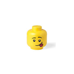 Room Copenhagen, Lego Storage Head - Stackable Storage Solution, Holds up to 500 Building Bricks - Large, Silly