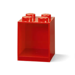 ROOM Copenhagen Lego Brick Shelf  4 Stud  Red