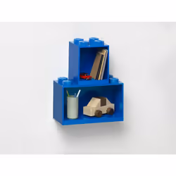 ROOM Copenhagen Lego Brick Shelf  4 Stud  Red