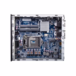 Shuttle Slim PC DH610 , S1700, 1x HDMI, 2x DP , 1x 2.5", 2x M.2, 2x LAN (Intel 1G + 2.5G), 2x COM, 24/7 permanent operation, incl. VESA - Additional view 7