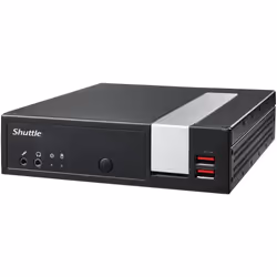 Shuttle XPС slim XPC slim Barebone DL20NV2, Celeron N4505, 1x LAN, 2x COM, 1xHDMI,1xDP, 1x VGA, fanless, 24/7 permanent opera ...