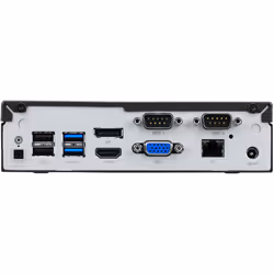 Shuttle XPС slim XPC slim Barebone DL20NV2, Celeron N4505, 1x LAN, 2x COM, 1xHDMI,1xDP, 1x VGA, fanless, 24/7 permanent operation