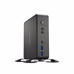 Shuttle XPC Nano PC NC40U5, Intel Core i5-1235U, 1x HDMI, 1x DP,1xUSB-C/DP, 6x USB3.2, 1x 2.5" bay, 2x M.2, 1x LAN, RAID, 24/7 permanent operation, incl. VESA & Stand - Additional view 4
