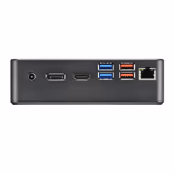 Shuttle XPC Nano PC NC40U5, Intel Core i5-1235U, 1x HDMI, 1x DP,1xUSB-C/DP, 6x USB3.2, 1x 2.5" bay, 2x M.2, 1x LAN, RAID, 24/7 permanent operation, incl. VESA & Stand - Additional view 5