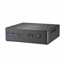 Shuttle XPC Nano PC NC40U5, Intel Core i5-1235U, 1x HDMI, 1x DP,1xUSB-C/DP, 6x USB3.2, 1x 2.5" bay, 2x M.2, 1x LAN, RAID, 24/7 permanent operation, incl. VESA & Stand - Additional view 7