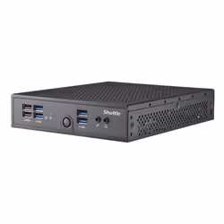 Shuttle XPC slim Barebone DS50U7, i7-1355U, 2x LAN (1x 2.5Gbit ,1x 1Gbit), 1xCOM,1xHDMI,1xDP, 1x VGA, fanless, 24/7 permanent operation - Additional view 5