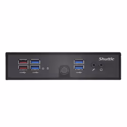 Shuttle XPC slim Barebone DS50U7, i7-1355U, 2x LAN (1x 2.5Gbit ,1x 1Gbit), 1xCOM,1xHDMI,1xDP, 1x VGA, fanless, 24/7 permanent operation - Additional view 7