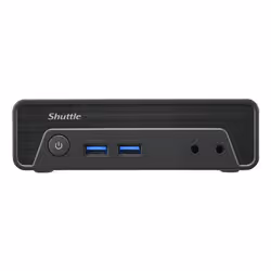 Shuttle Nano PC NE10N, Intel N 100, 1x HDMI, 1x DP, 6x USB, 1x LAN, fanless, 24/7 permanent operation, incl. VESA - Additional view 2