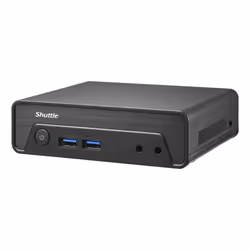 Shuttle Nano PC NE10N, Intel N 100, 1x HDMI, 1x DP, 6x USB, 1x LAN, fanless, 24/7 permanent operation, incl. VESA - Additional view 3