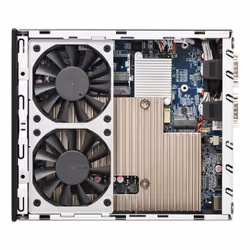 Shuttle Slim PC DH810 , S1851, 1x HDMI (2.1), 1x DP, 1x USB-C (DP), 1x 2.5", 2x M.2, 2x LAN (Intel 1G + 2.5G), 2x COM, 24/7 permanent operation, incl. VESA - Additional view 5