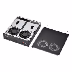 Shuttle Slim PC DH810 , S1851, 1x HDMI (2.1), 1x DP, 1x USB-C (DP), 1x 2.5", 2x M.2, 2x LAN (Intel 1G + 2.5G), 2x COM, 24/7 permanent operation, incl. VESA - Additional view 6