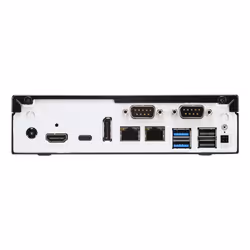 Shuttle Slim PC DH810 , S1851, 1x HDMI (2.1), 1x DP, 1x USB-C (DP), 1x 2.5", 2x M.2, 2x LAN (Intel 1G + 2.5G), 2x COM, 24/7 permanent operation, incl. VESA - Additional view 7