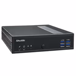 Shuttle XPC slim Barebone DL40N, Intel N150, 1x DDR5, 2x LAN (2x 2.5Gbit), 2xCOM,1xHDMI,1xDP, 1x VGA, fanless, 24/7 permanent operation - Additional view 2