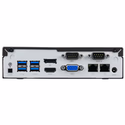 Shuttle XPC slim Barebone DL40N, Intel N150, 1x DDR5, 2x LAN (2x 2.5Gbit), 2xCOM,1xHDMI,1xDP, 1x VGA, fanless, 24/7 permanent operation - Additional view 3