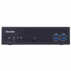 Shuttle XPC slim Barebone DL40N, Intel N150, 1x DDR5, 2x LAN (2x 2.5Gbit), 2xCOM,1xHDMI,1xDP, 1x VGA, fanless, 24/7 permanent operation - Additional view 6