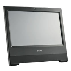 Shuttle All-In-One Barebone X50N, 15.6" Single-Touch-Screen (resistive), Intel N150 , Wifi, IP54, fanless, 24/7 permanent operation