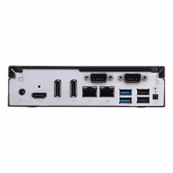 Shuttle XPС slim DH610V2 PC/workstation barebone 1.35L sized PC Black Intel H610 LGA 1700 - Additional view 7
