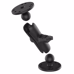 RAM Mounts Universal Double Ball Mount with Two Round Plates - Additional view 2