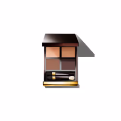 TOM FORD Eye Color Quad 28 De La Creme 9g, Powder, Smoky, Smoothing, De La Creme, 4 colours, Matte, Satin, Shimmer, 9 g