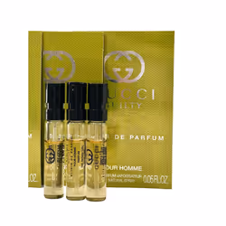 Gucci GUILTY MEN Elixir Sample Perfume 1.5 ml / 0.05 oz - set of 3 spray samples