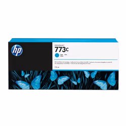 HP 773C 775-ml Cyan DesignJet Ink Cartridge, Standard Yield, Cyan, Pigment-based ink, 775 ml, 1 pc(s)