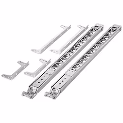 HPE X450 4U/7U Universal 4-Post Rack Mounting Kit, Silver, 2.59 kg