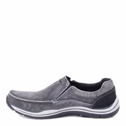 Skechers USA Men's Expected Avillo Relaxed-Fit Slip-On Loafer Black 6.5 Medium US