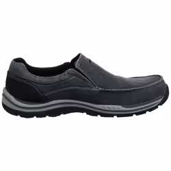 Skechers USA Men's Expected Avillo Relaxed-Fit Slip-On Loafer,Black,8 Medium US