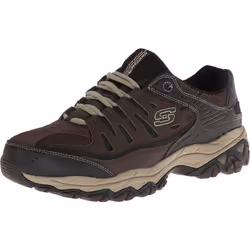 Skechers mens Afterburn M. Fit fashion sneakers  Brown/Taupe  12 X-Wide US