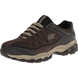 Skechers mens Afterburn M. Fit fashion sneakers  Brown/Taupe  12 X-Wide US