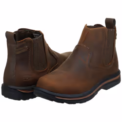 Skechers Men's Relaxed Fit Segment - Dorton Boot Dark Brown 10 M US
