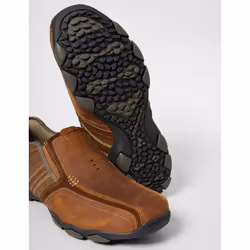 Skechers Men's Diameter-Zinroy Slip-On Loafer Dark Brown 7 M US