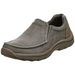 Skechers USA Men's Expected Avillo Relaxed-Fit Slip-On Loafer Khaki 6.5 D US