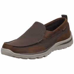Skechers Men's Superior Milford Loafer Light Brown 11.5 M US