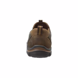 Skechers USA Men's Montz Devent Slip-On Loafer Dark Brown 8.5 M US